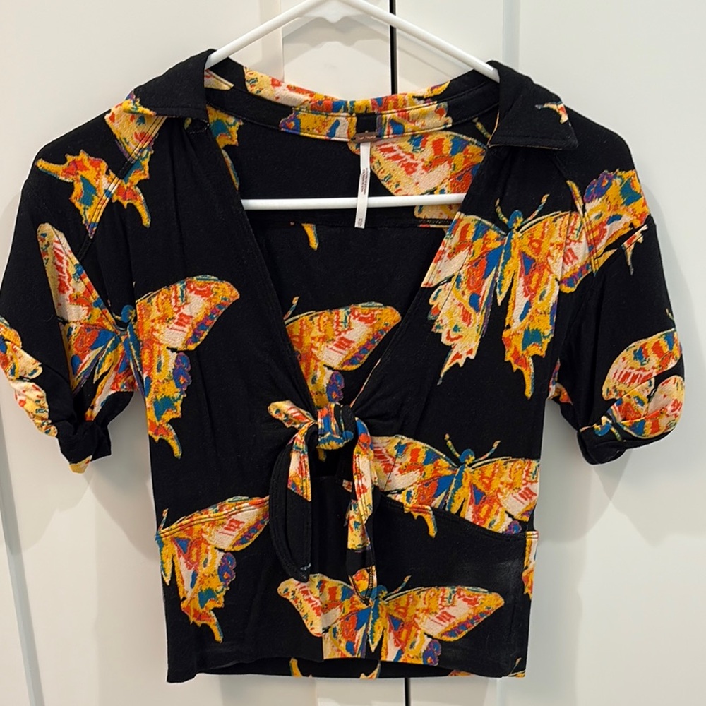 Free People Butterfly top